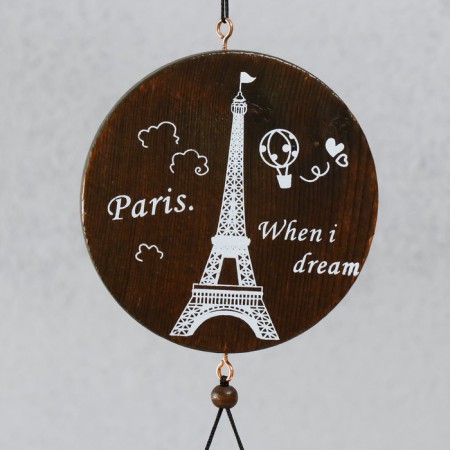 Wind Music Metal "Eiffel Tower" 7 bells 60 cm-1