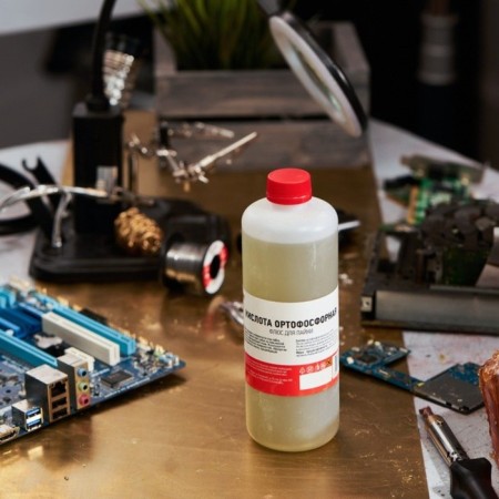 Rexant soldering flux, orthophosphoric acid, 500 ml-1
