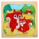Puzzle in the frame "Belchok and Mom"