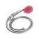 Shower Set Zein Z0805, hose 150 cm, holder, watering can 5 modes, pink/chrome
