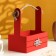 Box - Kashpo wooden 25x15x30 "September 1" Red