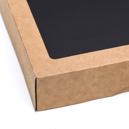 Container for removal, black velvet, 20 x 20 x 4.5 cm, 1500 ml-6