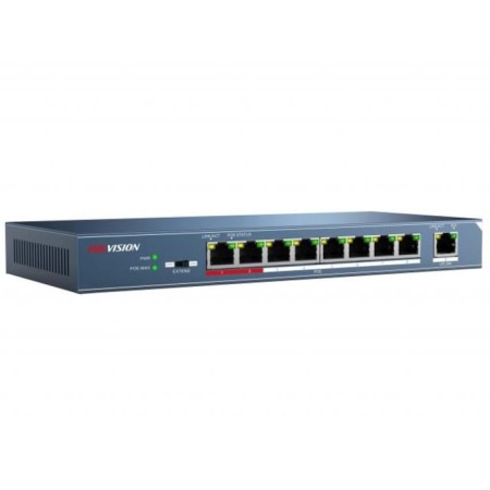 Hikvision DS-3E0109P-E (C), uncontrollable, 8x10/100Base-TX