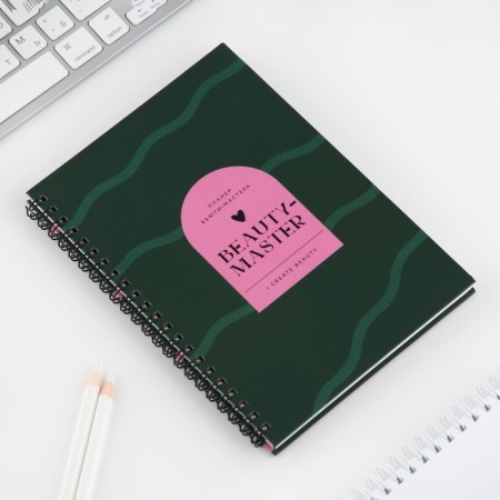 Planing for recording customers A5, 98 sheets, on the crest "Green"-7