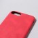 Luazon cover for iPhone 7 Plus/8 Plus, with a compartment for cards, leatherette, red
