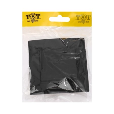 Tot Elegant switch, 10 a, 1 cl., Hidden, black-4