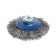 Metal brush for ushm tundra, "plate", M14, 100 mm