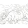 Dinosaurs. Cool coloring pages