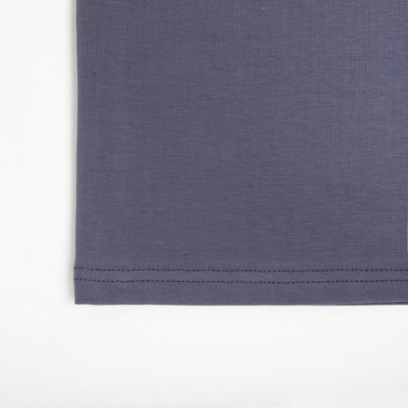 Men's T-shirt Minaku "Text" Color gray, rn 56-7