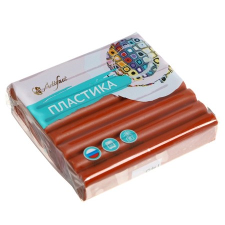 Plastic - polymer clay, 56 g, "flower collection", Macadamia