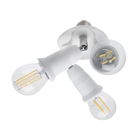 Front Continuator for Feron, LH62, E27, 250V, plastic, white color-2