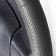 Autoprofi SAM-201 BK (M) steering wheelchair, perforated genuine leather, thread, needle, black color