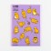 Cover for veterinary passport "Red cats", PVC