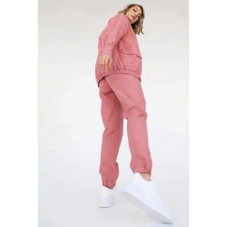 Cotton pants with elastic bands, size 42-7