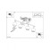 Bimeda 4x3W lamp LED Black 64x64cm