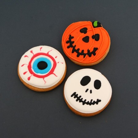 Vanilla cookies "Assorted Halloween", 30 g