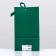 Gift package with a green tape 13 x 23 x 7 cm, 1 pc.