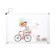 Lightning folder-convert format A5, 180MKR, with a pattern "Little Girl", mix
