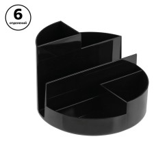 Organizer stand for the office Profic plastic black