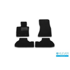 Rugs in the cabin Klever Premium BMW X6 F16 2014-2016, cross., 4 pcs. (textile)