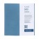The weekly dated 2025, 80x165 mm, 64 sheets of Escalada, soft leather cover, pancake embossing, block 70 g/m², blue