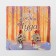 New Year! Earrings "New Year's" Christmas tree-fireplace, white-red color in gold