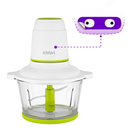 Grinker KitFort KT-3050-2, plastic, 400 watts, 1.5 l, 2 speeds, white-site-5