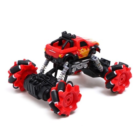 Radio -controlled jeep Drift, 4WD, drift, works on the battery, the color of the red-2