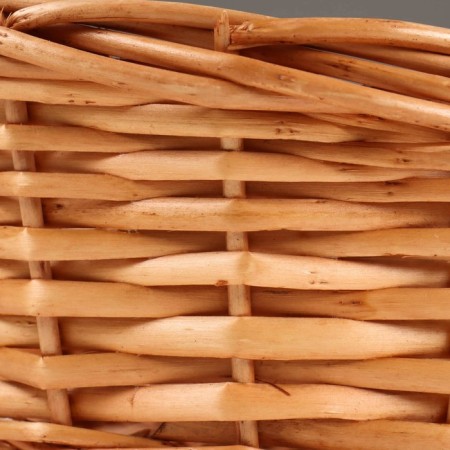 A set of wicker baskets (willow), 39x14/40 cm, 30x12/35 cm, 25x10/30 cm, 3 pcs., Light brown-6