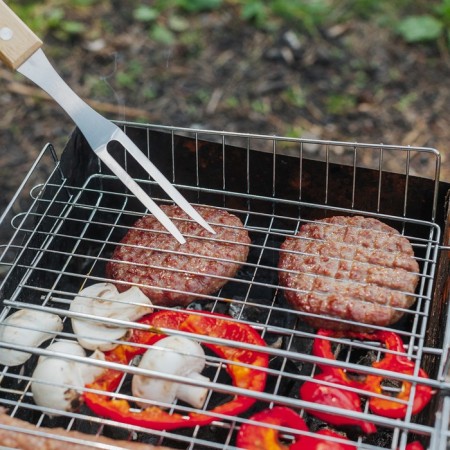 Maclay barbecue set: knife, fork, tongs, 33 cm-11
