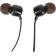Headphones JBL T110, vacuum, microphone, 100DB, 16 Ohm, 3.5 mm, 1.2 m, black