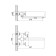 ACCOONA A7175 bath mixer, double -leaf, divertor in the case, with a shower set