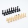 The chess figures are everyday, the king h = 7 cm, pawn-4 cm, plastic