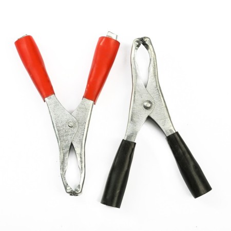 Clips-crocodiles for launch wires, 50 A, 98 mm, set 2 pcs-1