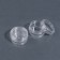 Storage jars, 16 pcs, d = 3.5, 10 g, in the case, the color is transparent
