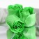 Soap roses, green, set 3 pcs.