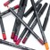 A set of cosmetic, waterproof pencils for lips of 12 shades
