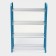 Shoe -shoe Dolyana, 4 tiers, 42 × 19 × 59 cm, blue color