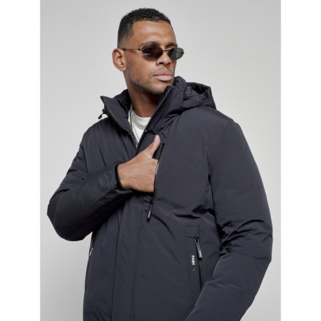 Sports male winter, size 62, dark blue color-10
