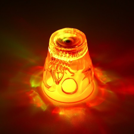Halloween's backlight LED 1W from LR41 batteries Orange 6x5x5cm Risalux-6