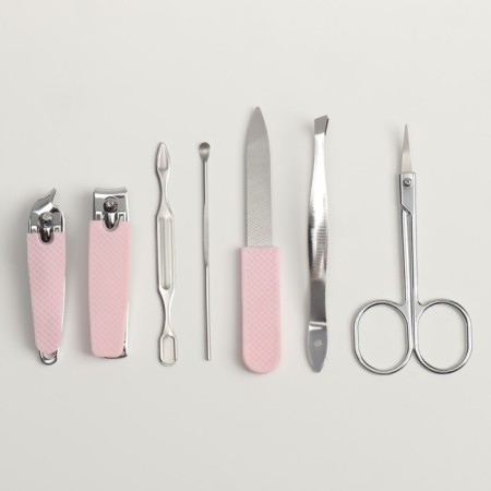 Manicure set "Juice", 7 items, in case, color mix-4