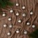 Set of balls plastic D-3 cm, 16 pcs "Festive commotion" silver