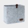 Elegance storage organizer, gray color