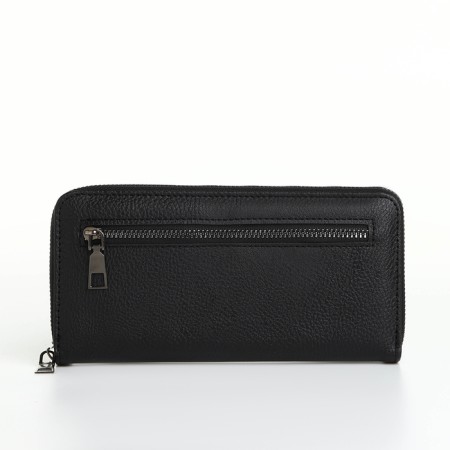Pearl husband, 19.5*2.5*10 cm, 6 depth + n/pocket, d/card, d/coins, on lightning, black