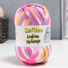 Knitted yarn 95% cotton, 5% elastan 