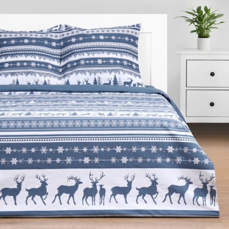 Bed linen "Ethel" duet Scandi Dream 143x215 cm - 2 pcs, 220x240 cm, 70x70 cm - 2 pcs, calico-7
