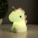 Night-mesh "Unicorn" LED USB AKB White 9.5x13x14.5 cm