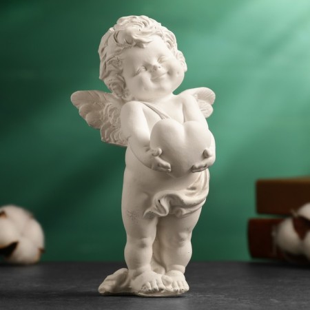 Figure "Angel with heart" 10x17cm-4