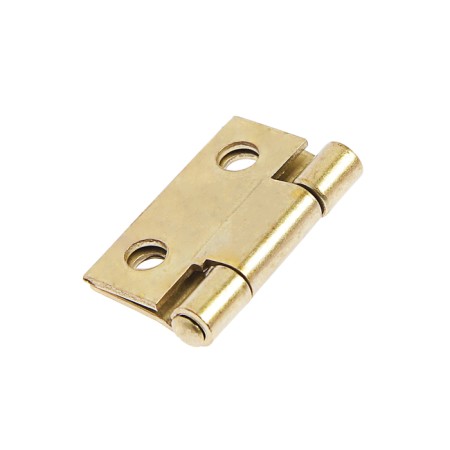 Iron loop, 15x24x1 mm, brass color-1