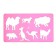 Stencil Koh-I-Noor, "Animals III"